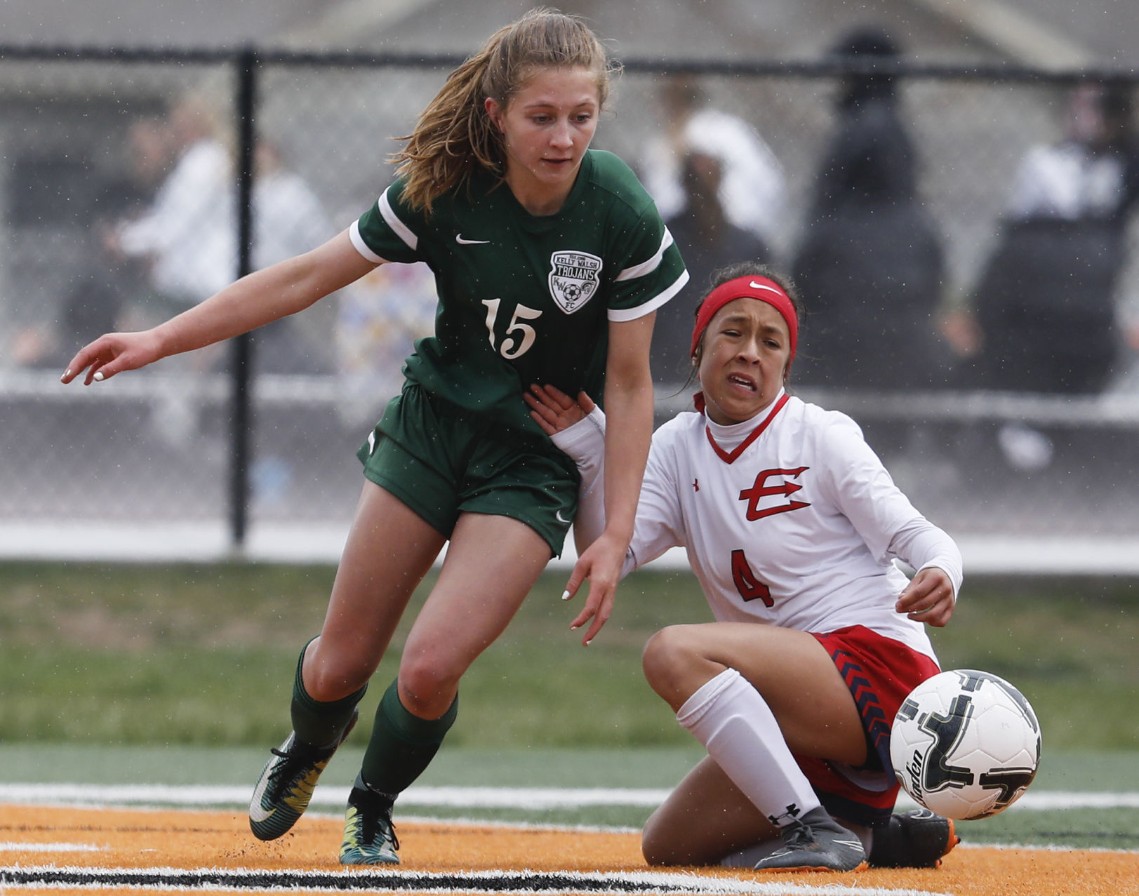 soccer - kelly walsh v evanston girls